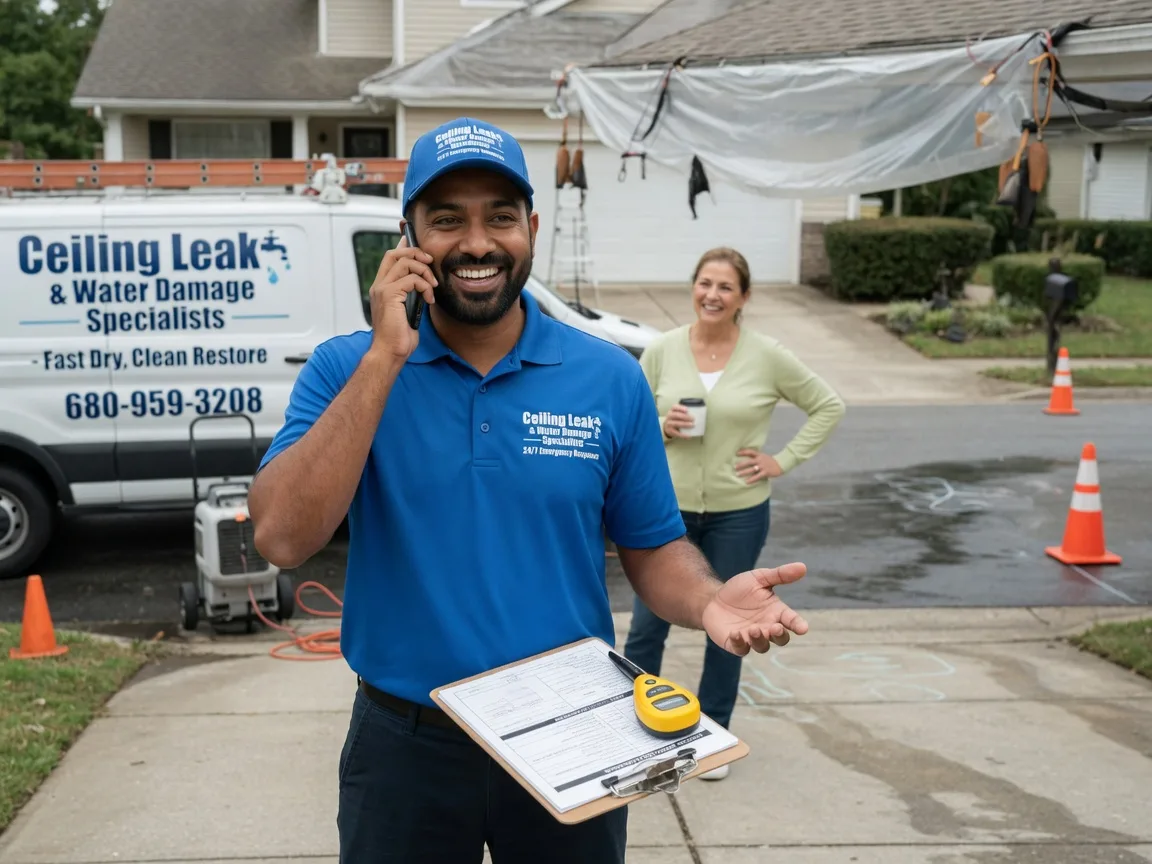 Ceiling Leak Cleanup Felt, OK FAQs